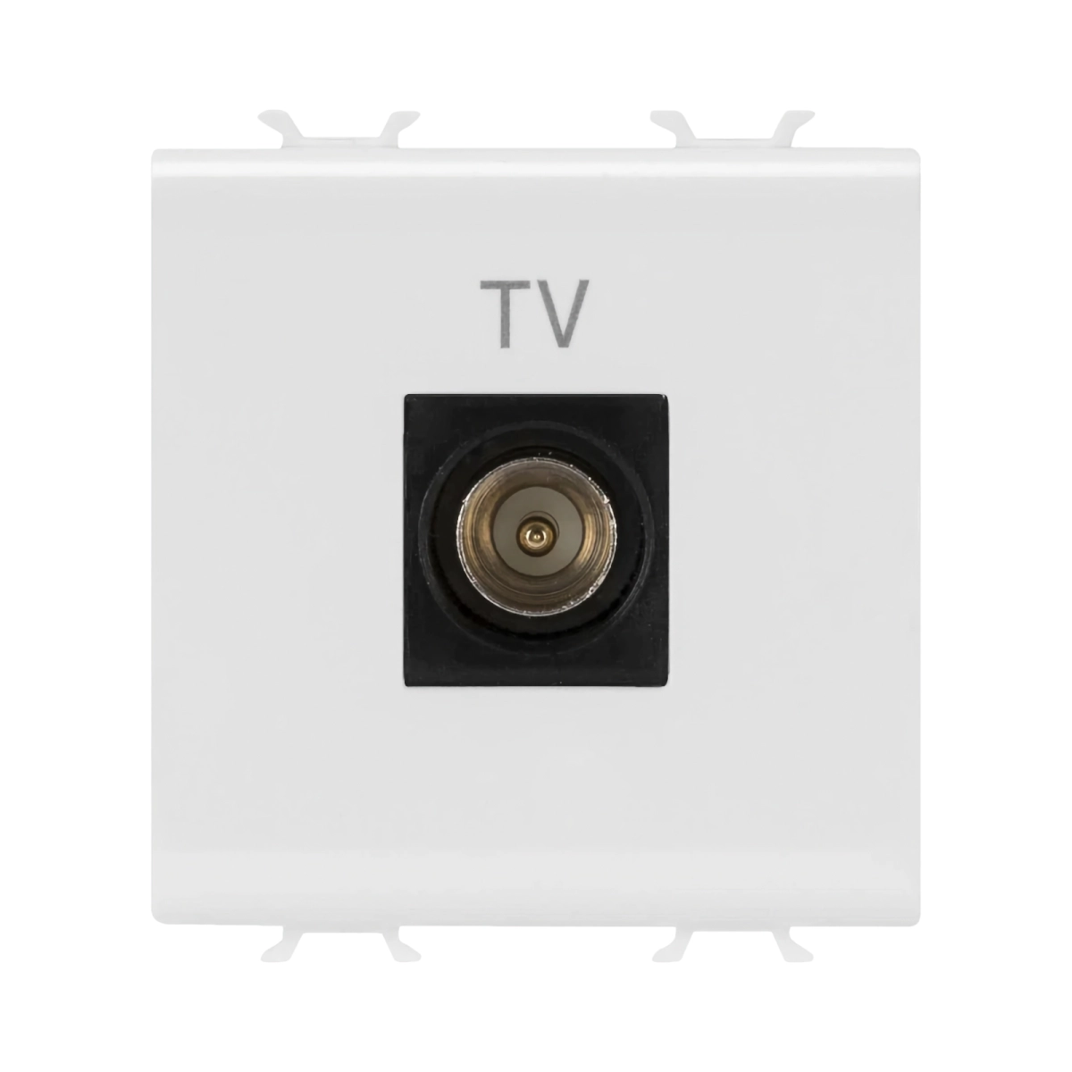Echipamente electrice - TASTA PRIZA TV 2M ALB CHORUS - GEWISS | GW10367