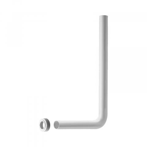 Mecanisme rezervoare si clapete de actionare - Teava semi-inaltime D.50 x D.44 cu lungime 642 mm x 330 mm