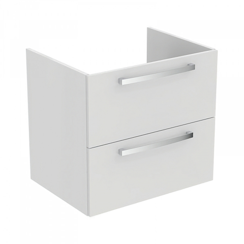 Mobilier de baie - Unitate de lavoar 60 cm, suspendata, 2 sertare alb lucios Ideal Standard