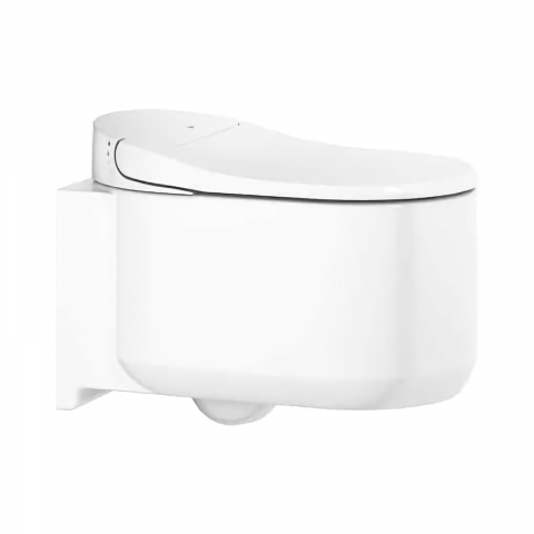 Set vas wc suspendat Grohe Sensia Arena Rimless TripleVortex cu capac inchidere lenta si functie de bideu electric [2]
