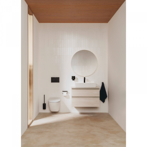 Vas WC suspendat Rimless, evacuare orizontala, fixare ascunsa The Gap Roca [3]