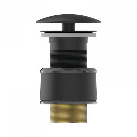 Ventil lavoar simplu G1.1/4" negru mat simplu push-open Ideal Standard [1]