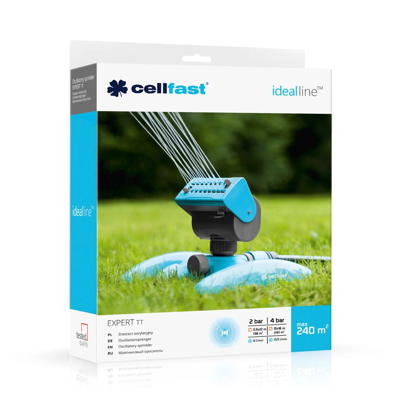 Aspersor oscilant Cellfast EXPERT IDEAL cu 16 duze [3]