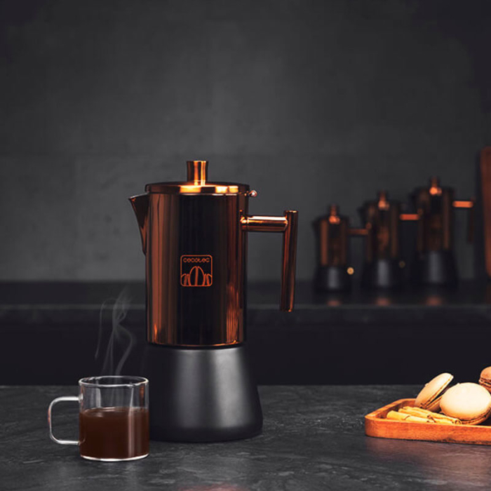 Cafetiera Cecotec Moking 600, 300 ml, 6 cani de cafea, inductie [2]