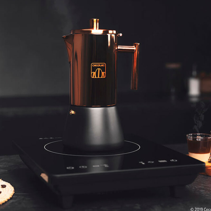 Cafetiera Cecotec Moking 600, 300 ml, 6 cani de cafea, inductie [5]