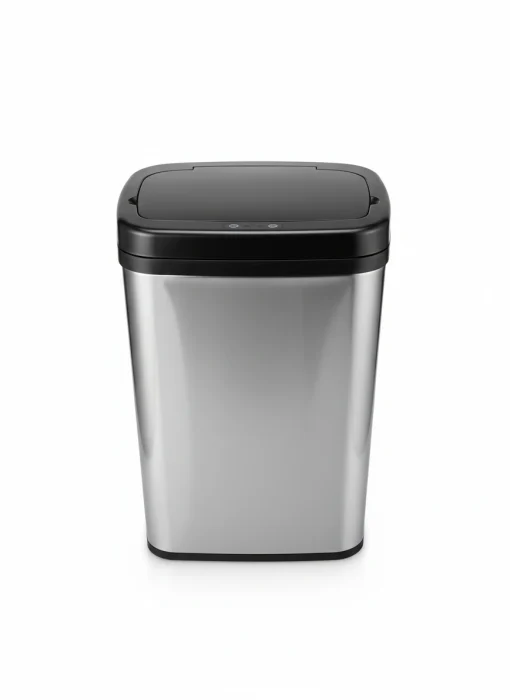 Coș de gunoi automat Rovotec SD-012, inox, 40 L, senzor și touch [2]