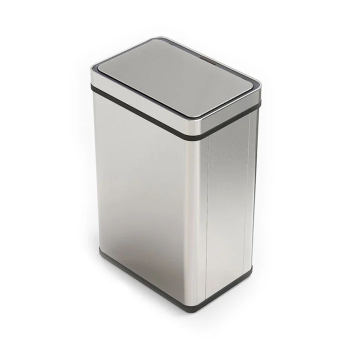 Coș de gunoi automat Rovotec SD-807, inox, 60 L, filtru carbon și Soft Close [2]