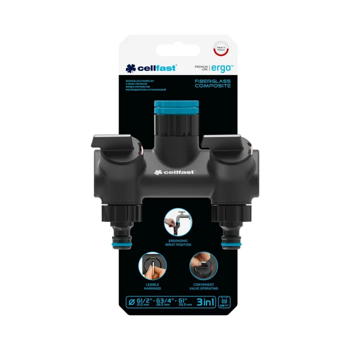 Distribuitor dublu Cellfast ERGO 53-220 [2]