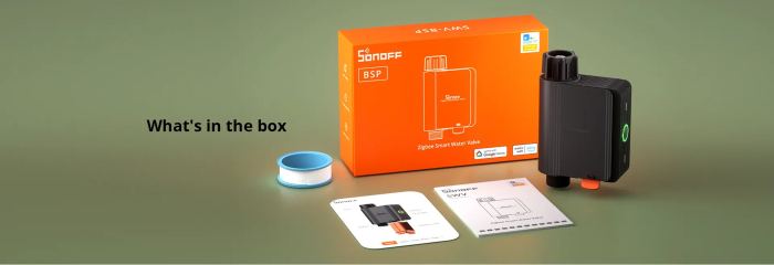 Electrovalvă inteligentă SONOFF SWV-BSP Zigbee 3.0 pentru irigare [6]