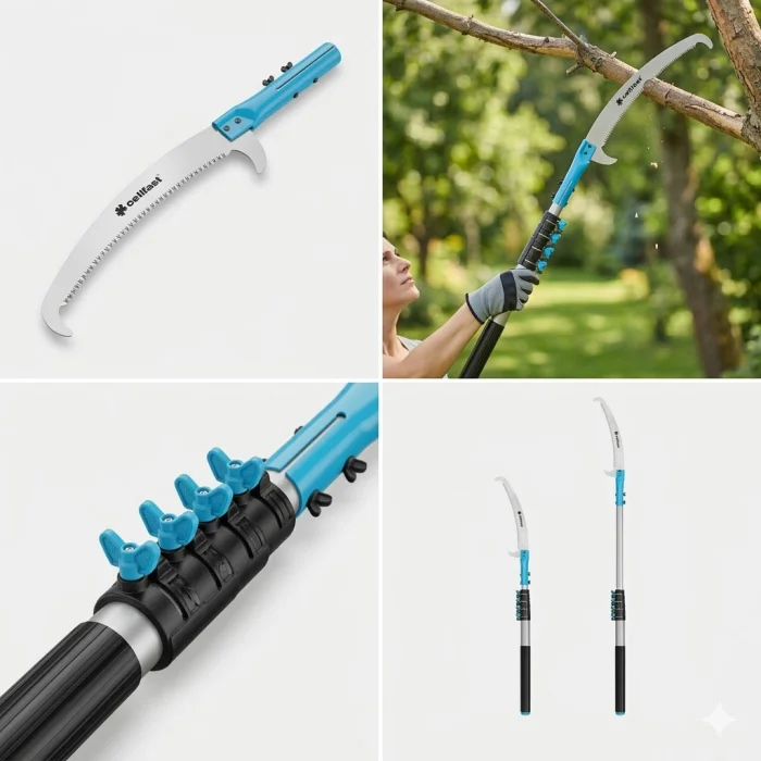 Fierăstrău telescopic Cellfast CELLPRO cu tijă reglabilă până la 5,5 m [2]