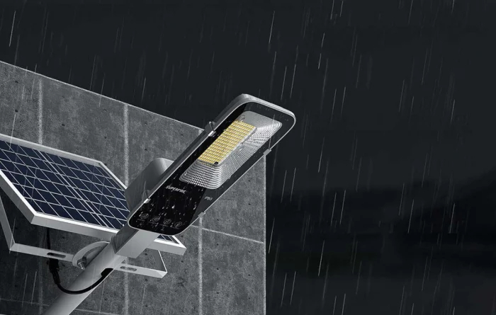 Lampa solara stradala LED Superfire FF5-A, Panou solar, Telecomanda, 63W, 500lm, 5000mAh [8]
