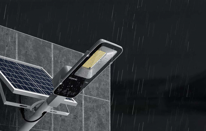 Lampa solara stradala LED Superfire FF5-C, Panou solar, Telecomanda, 263W, 1200lm, 15000mAh [8]