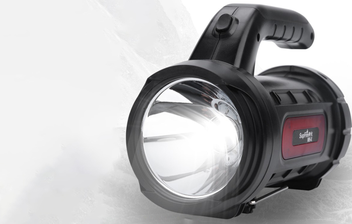 Lanterna LED Supfire , USB, 440lm, 390m, PowerBank, incarcare USB, 3000mAh, lumina rosie [3]