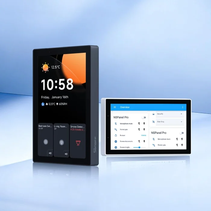 Panou de control inteligent SONOFF NSPanel Pro 120, Matter, WiFi și Zigbee, negru [2]