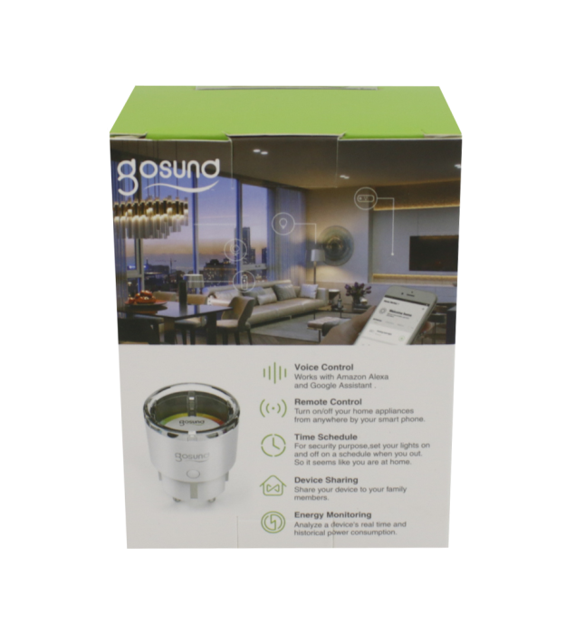 Priza inteligenta WiFi Gosund SP111, 15A [6]