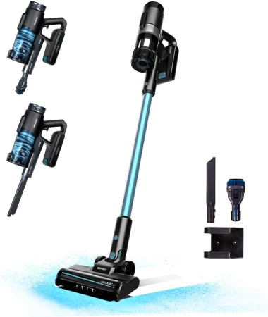 Casa & Confort - Aspirator vertical 3 in 1 Rockstar 1500 Ray Pure, Putere 215W, 25.2V Li-Ion, 12kPa, Autonomie 45min, Rezervor 500ml