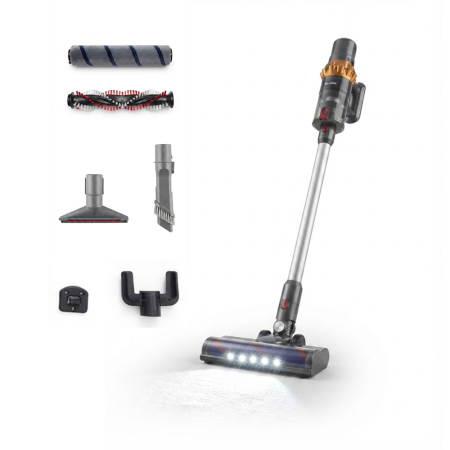 Curățenie - Aspirator vertical Rovotec ULTRA, 550W, 29.6V, 0.5l, autonomie 50 min, 2 perii, 3 moduri, suport perete