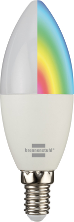 Casă Inteligentă - Bec LED RGB Smart Brennenstuhl E14, Control din aplicatie