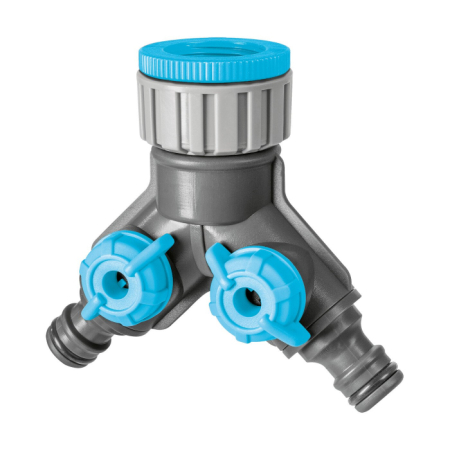 Exterior & Gradina - Distribuitor dublu Cellfast IDEAL pentru robinete 3/4" și 1"