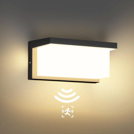 Lămpi solare - Lampa solara LED cu senzor de miscare Rovo CD917, 3 ,moduri, lumina alba, IP65