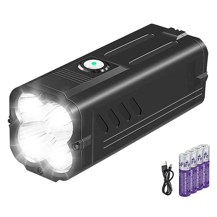 Lanterne & lămpi de lucru - Lanterna LED Superfire , 6000lm, 362M, incarcare USB-C, 72W, acumulator 10400mAh
