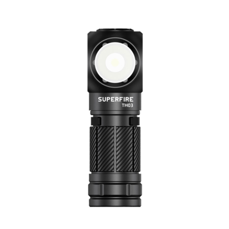 Casa & Confort - Lanterna Multifunctionala LED Superfire , USB, 460lm, 104m, incarcare USB-C, suport cap, prindere magnetica