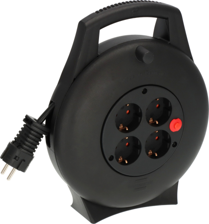 Prelungitoare - Prelungitor cu rola Brennenstuhl Vario Line, 4 prize, 10m, H05VV-F 3G1,5