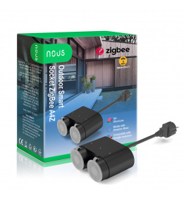 Automatizări Smart Home - Prelungitor Smart Exterior Nous ZigBee, 16A