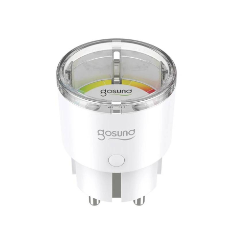 Casă Inteligentă - Priza Smart Gosund , 10A, Monitorizare consum energie, Smart Life, Tuya