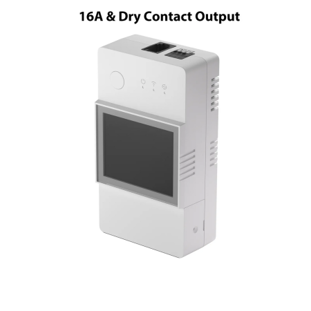 Casă Inteligentă - Transmitator Wifi Sonoff Elite, 16A, cu functie de masurare a temperaturii si umiditatii