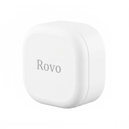Relee inteligente - Releu Rovo Kinetic, 1 canal, 10A, WiFi + RF433, Tuya