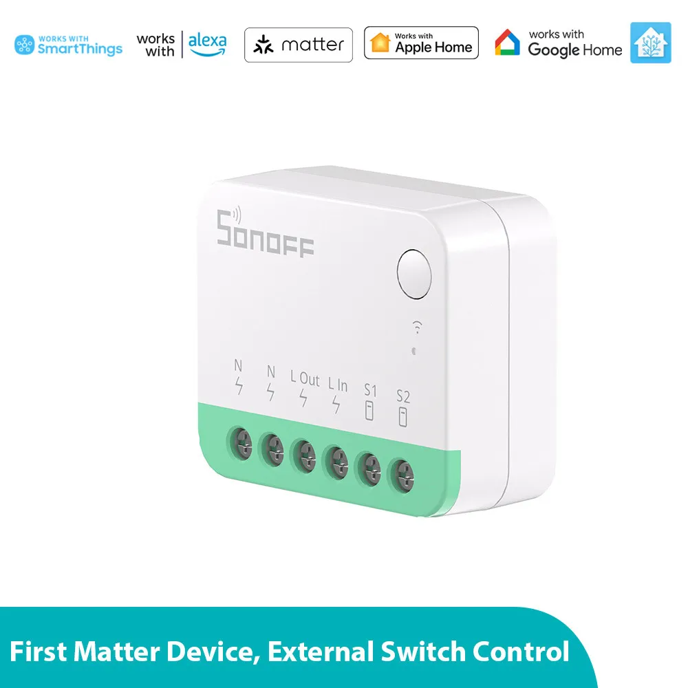 Relee inteligente - Releu Smart Wifi Sonoff Extreme - Matter