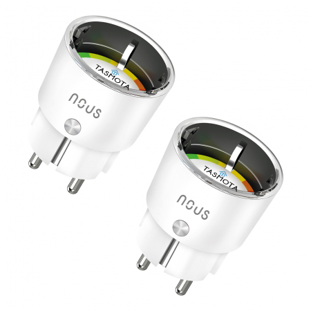 Automatizări Smart Home - Set 2 Prize Inteligente WiFi NOUS A1T, 16A - Tasmota