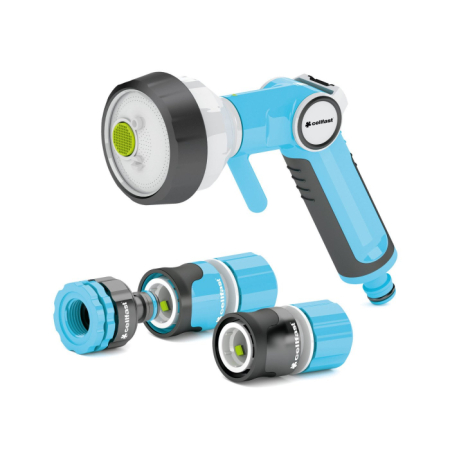 Exterior & Gradina - Set pistol pentru stropit Cellfast ENERGO, 4 funcții, conectori 1/2”–5/8”
