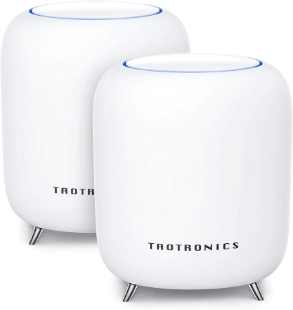 Casă Inteligentă - Sistem Wi-Fi Mesh Taotronics Tri-Band (2-pack) AC3000 Gigabit cu acoperire completa pentru casa