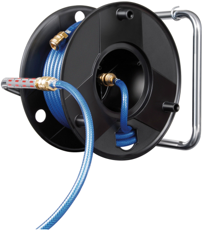 Bricolaj & Unelte - Tambur Brennenstuhl Anti Twist cu furtun de aer comprimat de 20 m și diametru 6/12 mm