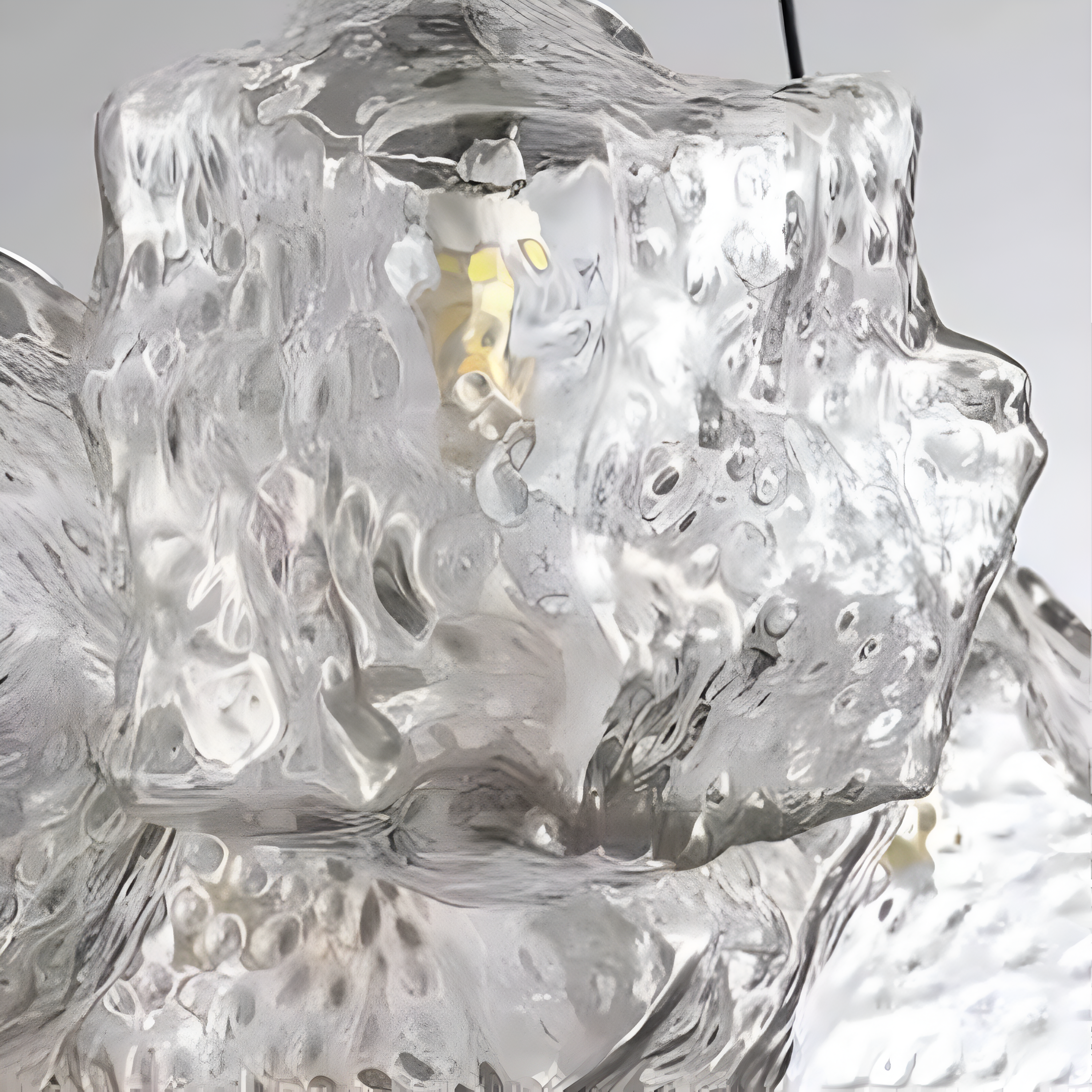 Lustra MODERNA ECOLUCE, Glob, 7xE27, Inaltime Reglabila, Crom [3]