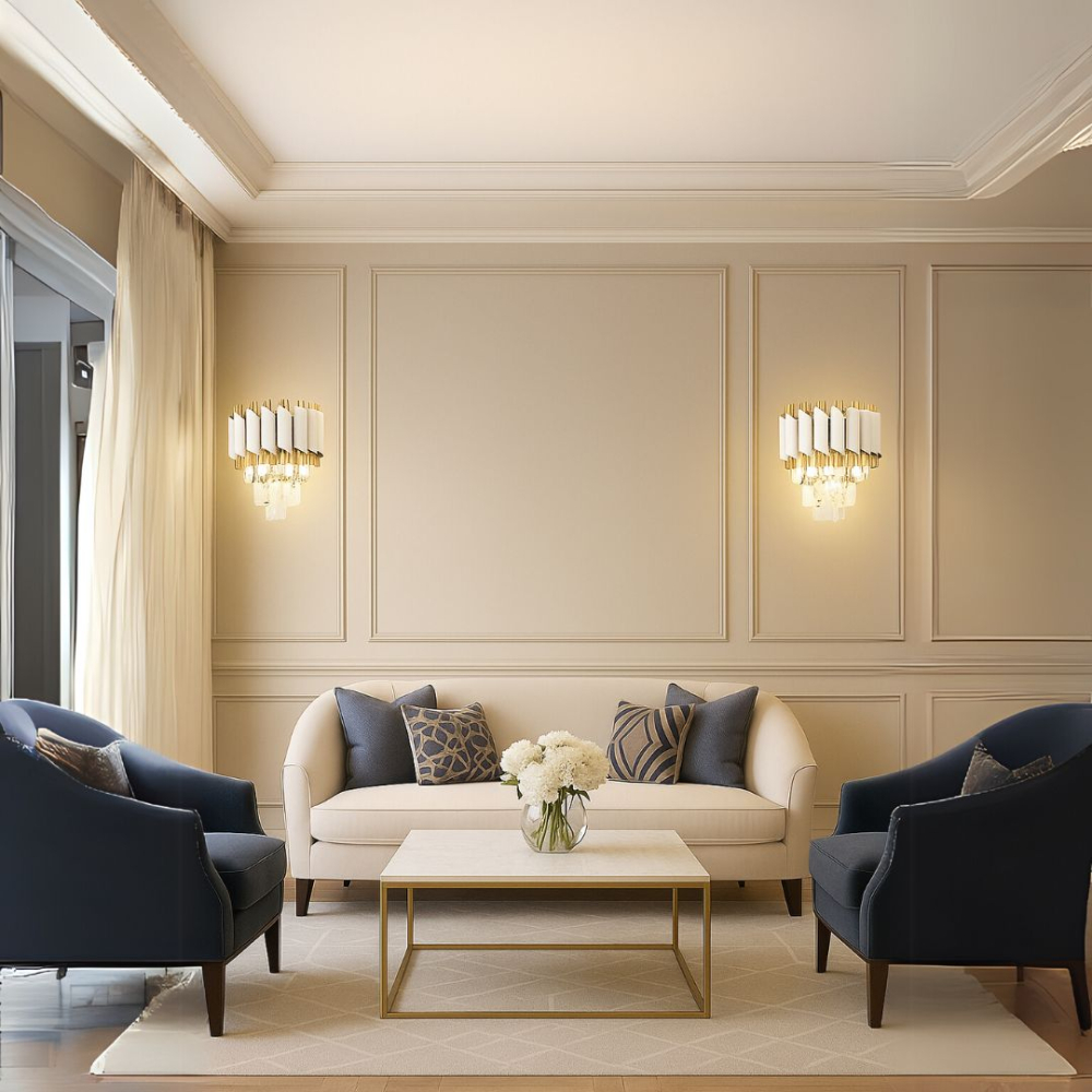 Aplica Candelabru Cristal VERSAILLES Piccolo, 2xE14, Alb [4]