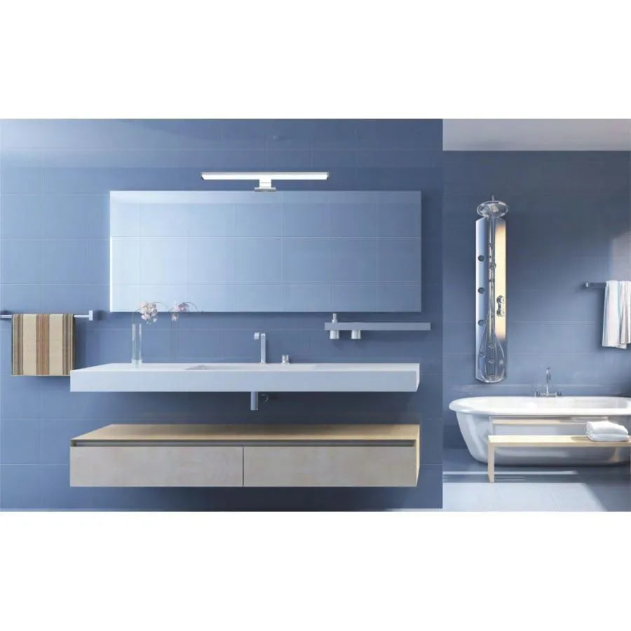 Aplica LED de Baie Sirus, 12W, 60cm, 6500K, Crom [4]