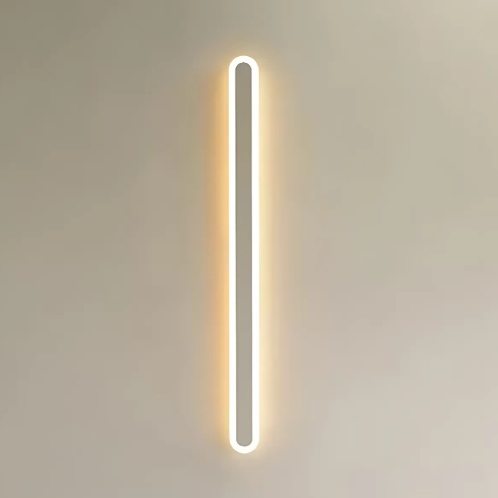 Aplica LED de Exterior SUHA, Lungime 60cm, 8W, IP65, Metal, Liniar, Alb [2]