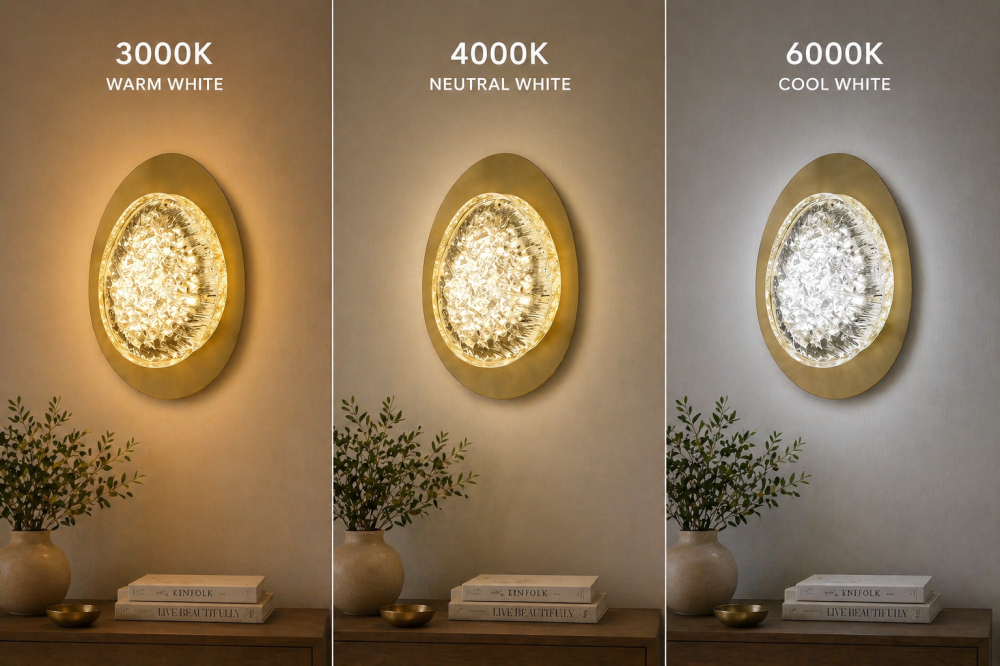 Aplica LED Decorativa GEM Lumina Rece/Neutra/Calda Auriu [4]