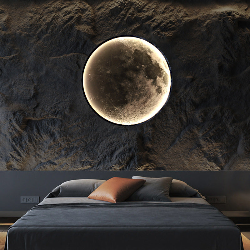 Aplica LED Decorativa Luna 34W Diametru 50CM Lumina Calda Neutra Rece 3000/4000/6000K [4]