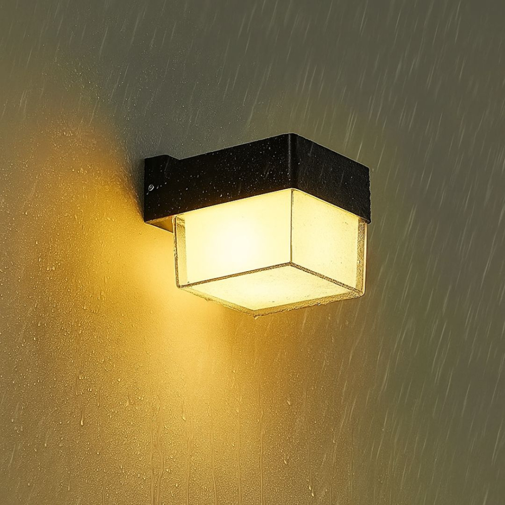 Aplica LED Exterior AMIRA, 1 Sursa de lumina, Lumina Calda, Negru [3]