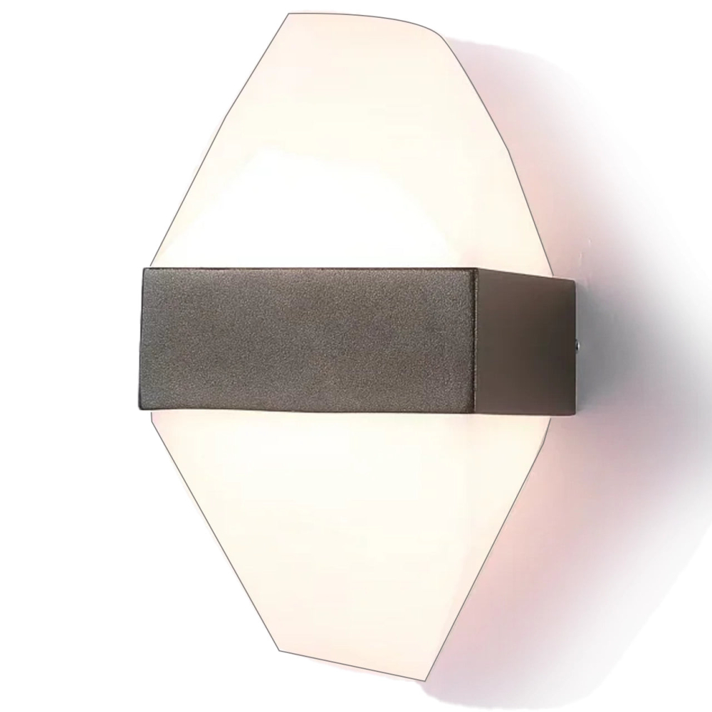 Aplica LED Exterior ICEBERG 10W Metal IP65 Negru [2]