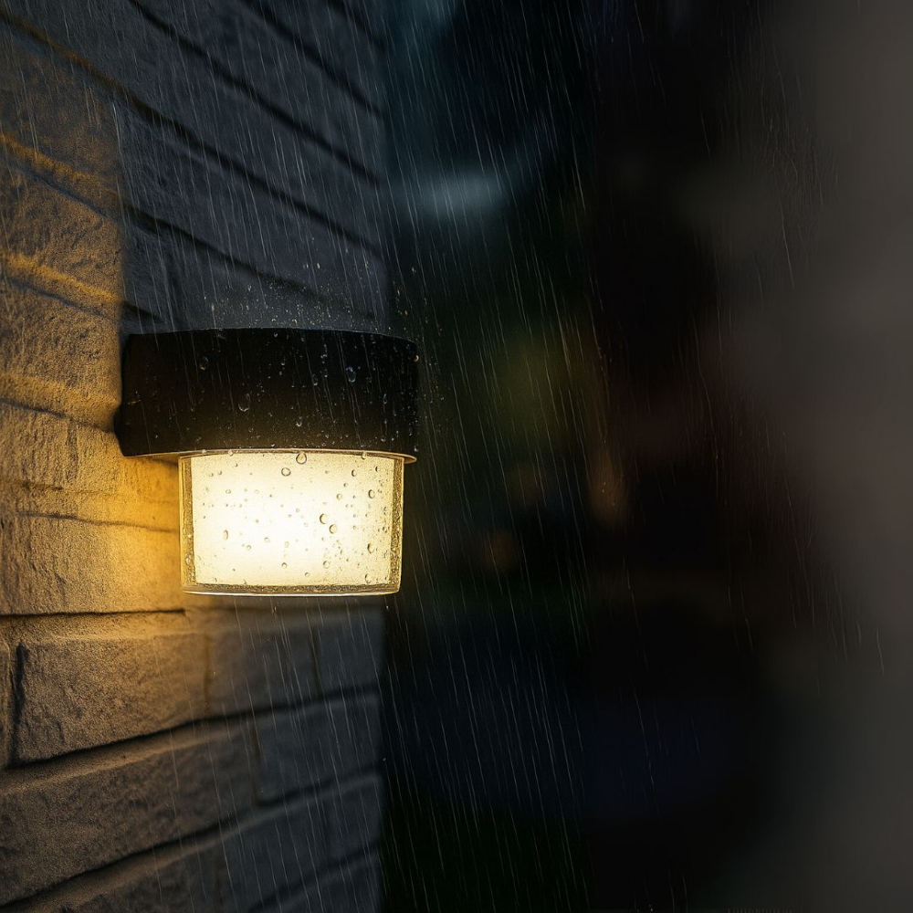 Aplica LED Exterior MIRA, 1 Sursa de lumina, Lumina Calda, Negru [2]