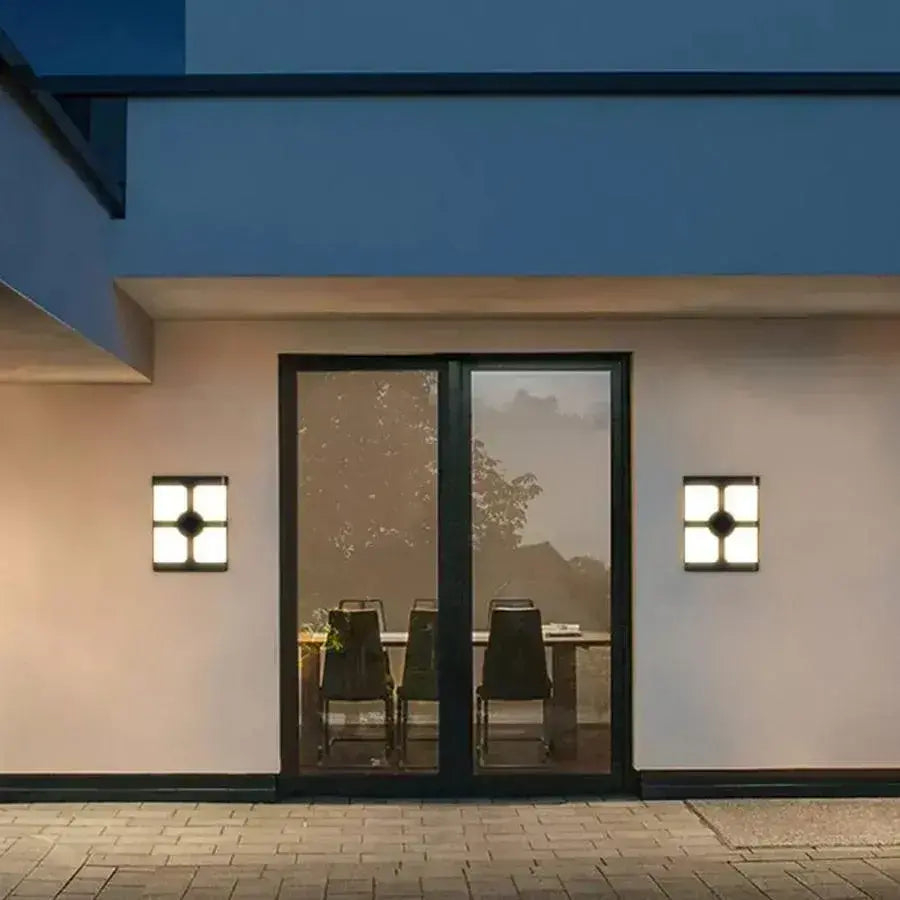 Aplica LED Exterior Timeea, 18W, Negru, 3000K [4]