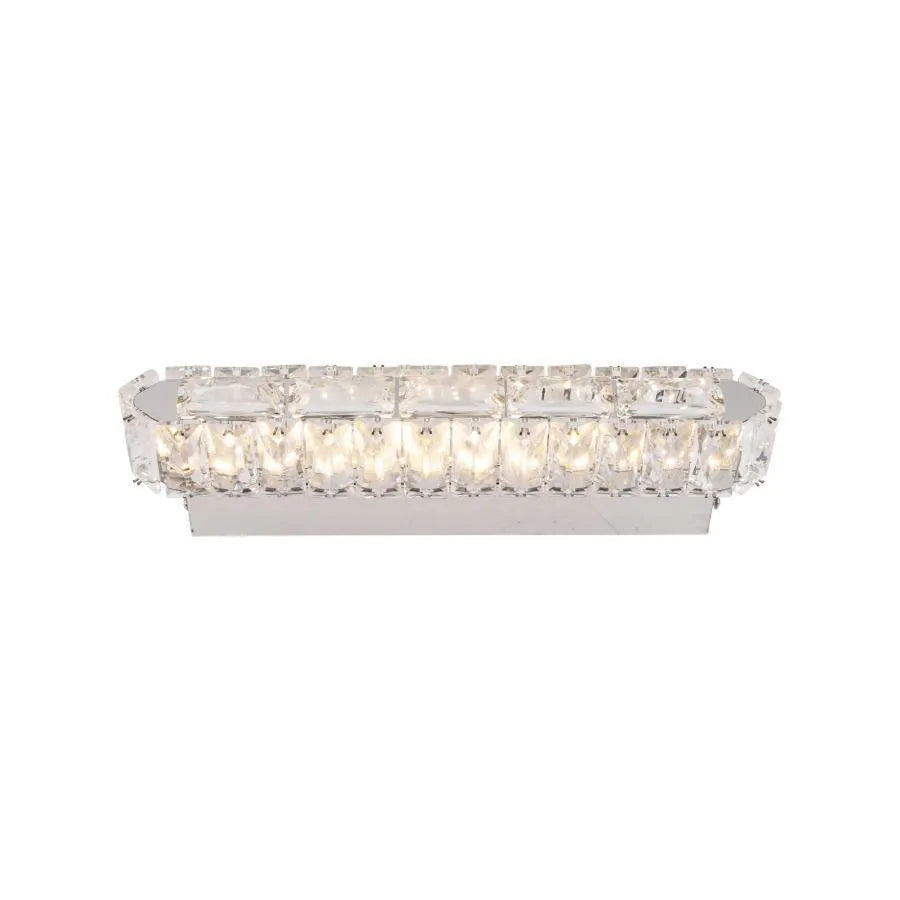 Aplica LED PRISCILA, 5W, Cristal, Crom Lucios, Lumina Calda/Rece/Neutra [4]
