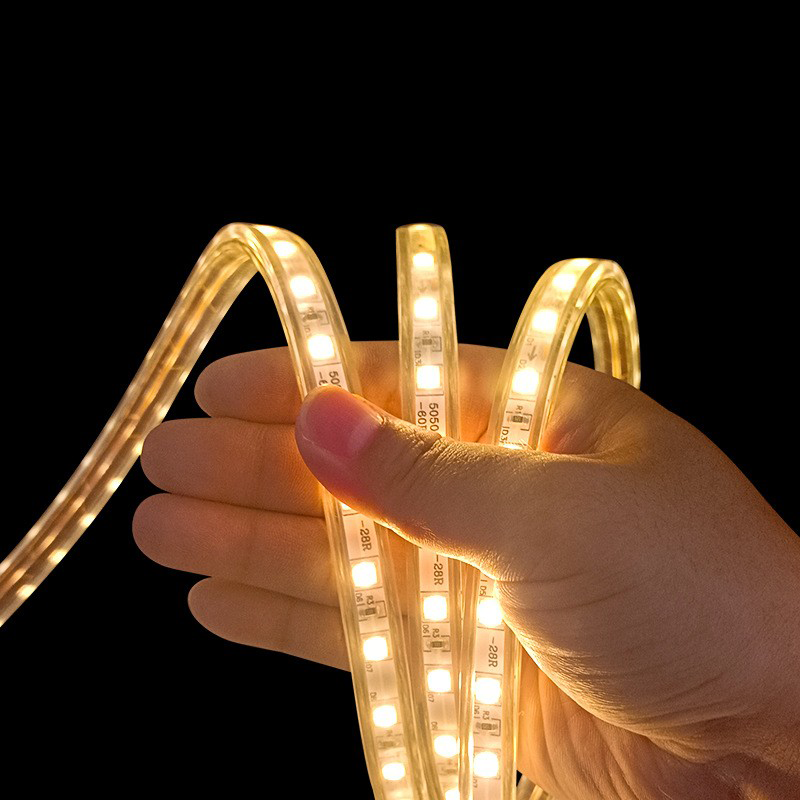 Banda Led 5050, RGB, 220V, 1m [2]