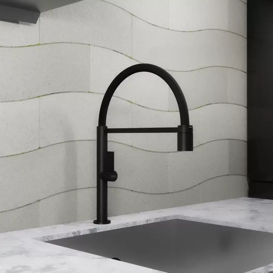 Baterie Bucatarie, Alama Sanitara, Negru, CF2045 [3]