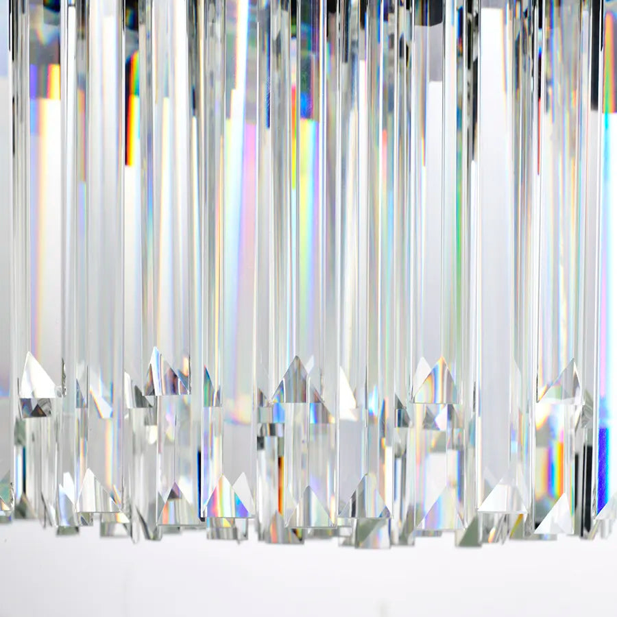 Candelabru Cristal BLOIS Eleganza 8xE14, Diametru 50cm, Negru, Inaltime Reglabila [4]